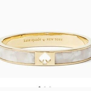 Kate Spade punch hinged bracelet NWT‎